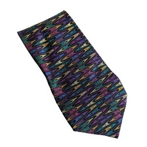 Missoni Navy Print Tie